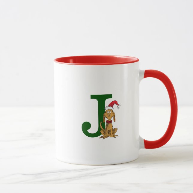 Klassiska Grinch Max | Monogram J Mugg (Höger)