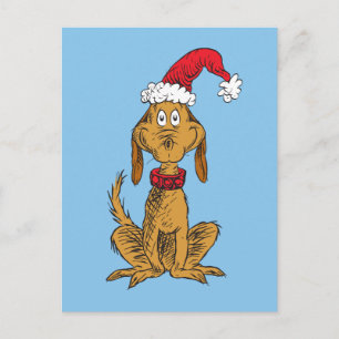 Klassiska Grinch Max - Tomtehatt Helg Vykort