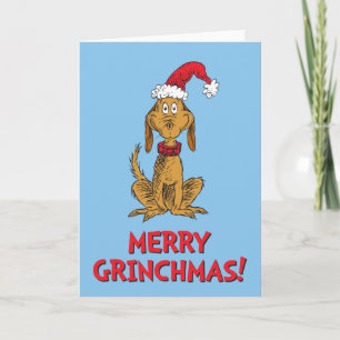 Klassiska Grinch Max - Tomtehatt Helgkort