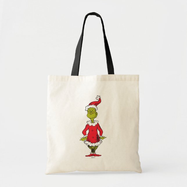 Klassiska Grinch | Tomtefar Tygkasse (Framsidan)