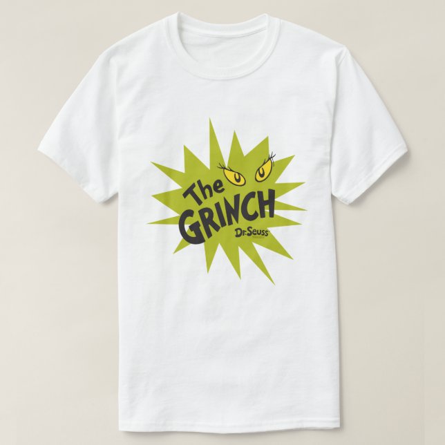 Klassiska Grinchen | Gröna Starburst T-shirt (Design framsida)