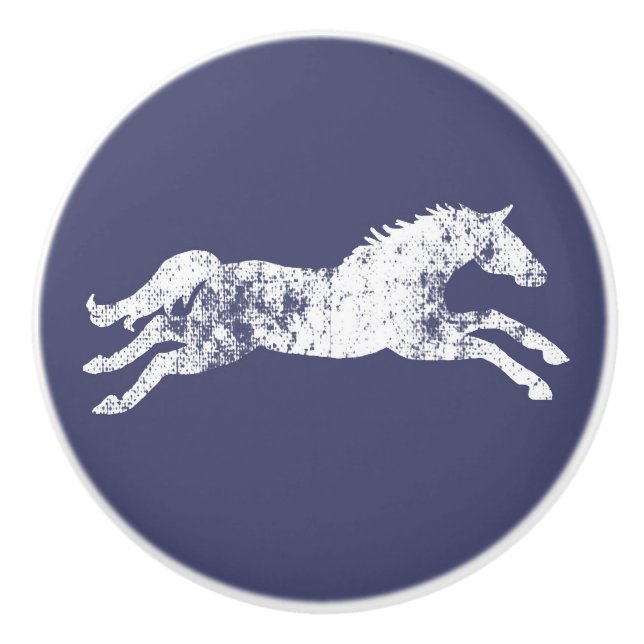 Klassiska hästar i flera färg knopp (Framsidan)