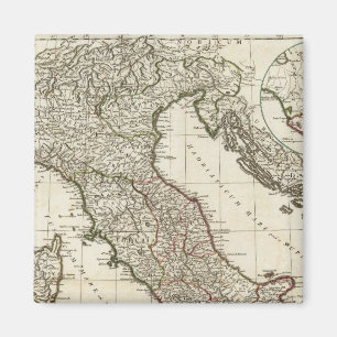 Klassiska italienska Karta Magnet