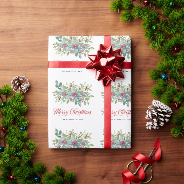 Klassiska julbär Julfirande Presentpapper (Julgåva)
