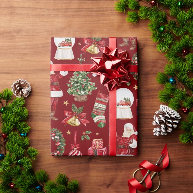 Klassiska julfilmer Jultomten Klockor Helgdag Presentpapper (Julgåva)