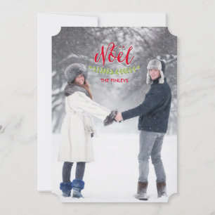 Klassiska julfotopapper julkort