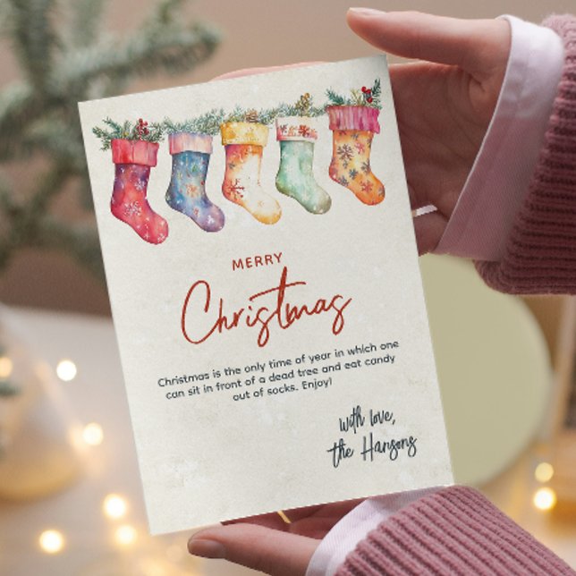 Klassiska julklappar Anpassningsbarna Jul Julkort (Skapare uppladdad)