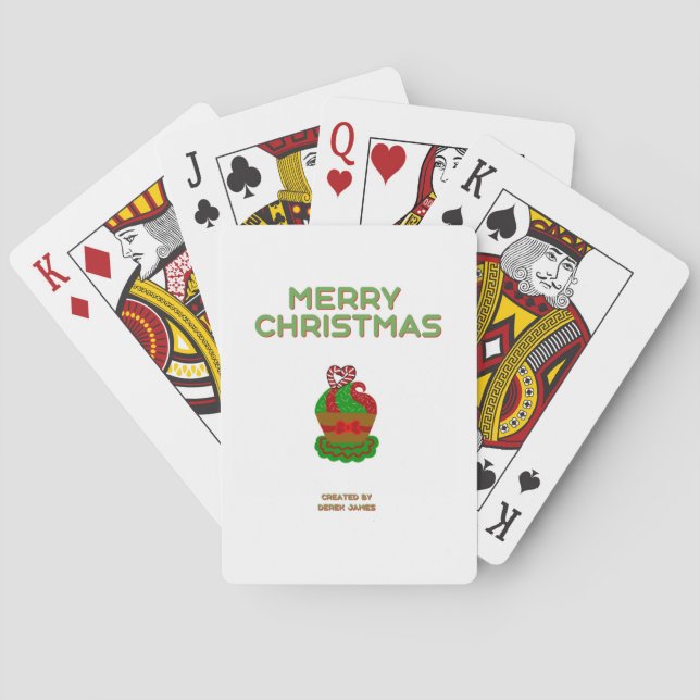 Klassiska julklappar casinokort (Baksidan)