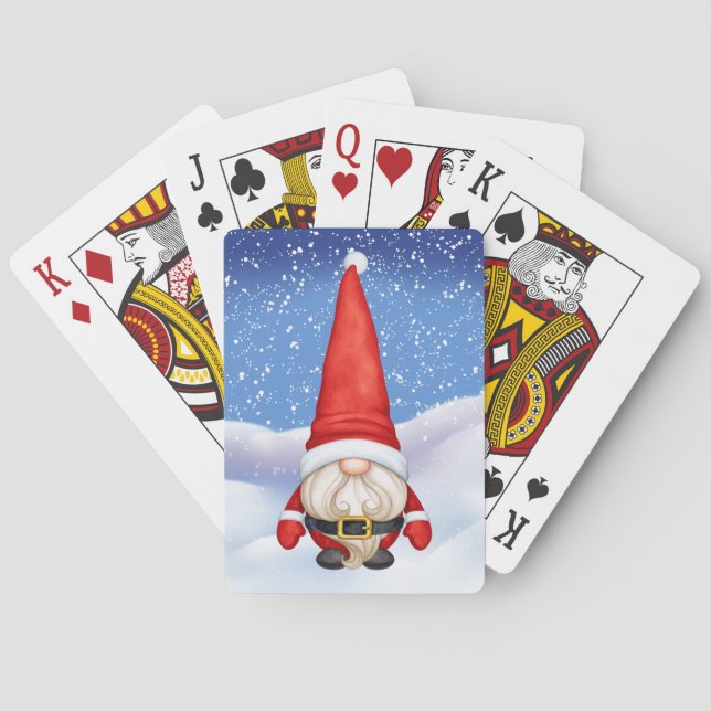 Klassiska julklappar casinokort (Baksidan)