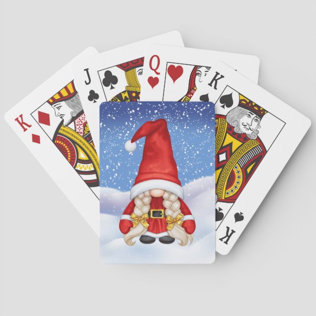 Klassiska julklappar casinokort (Baksidan)