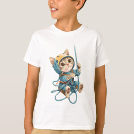 Klassiska kattarbetare t shirt