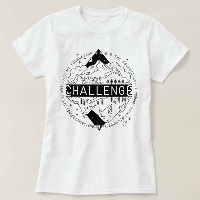 Klassiska konversationer CC Essentials Homeschool T Shirt (Design framsida)