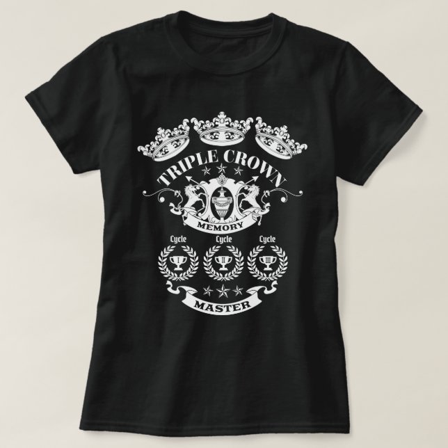 Klassiska konversationer med tre Krona-minnesmalls T Shirt (Design framsida)