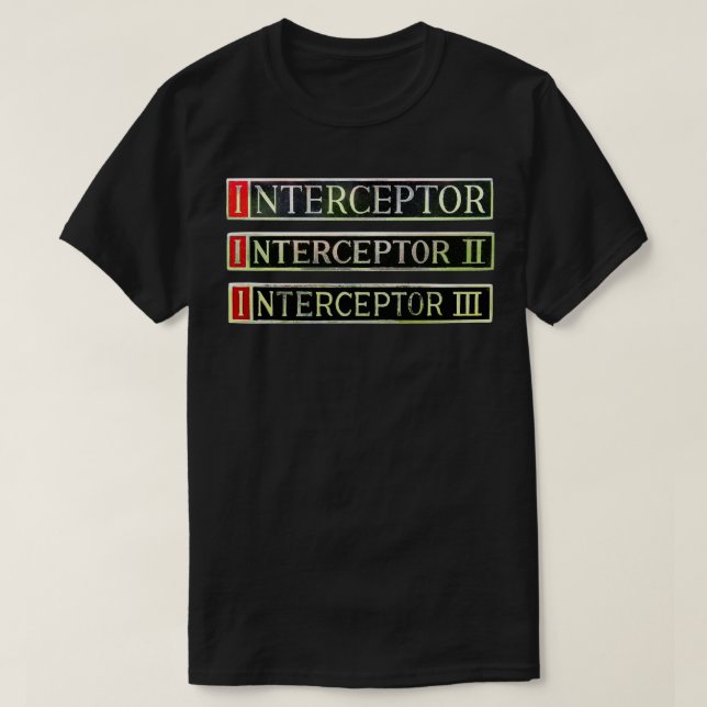 Klassiska märken för Jensen Interceptor 1960s1970s T Shirt (Design framsida)