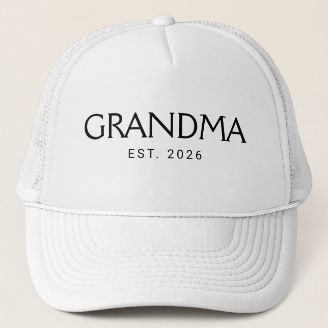Klassiska Mormor Grundad År Keps (Framsida)