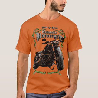 Klassiska motorcyklar älskare t shirt