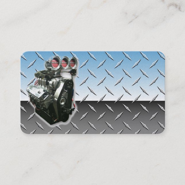 Klassiska motorfordonsbaserade Affärskort Visitkort (Framsida)