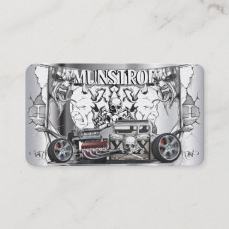 Klassiska motorfordonsbaserade Affärskort Visitkort