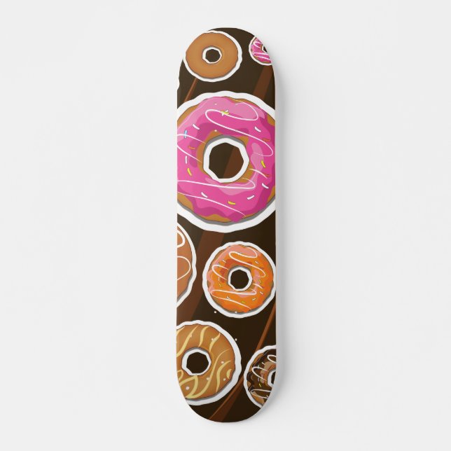 Klassiska Munkars Mini Skateboard Bräda 18,7 Cm (Framsida)