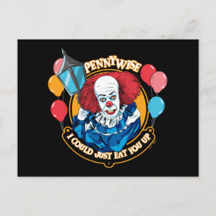 Klassiska Pennywise - Jag kunde äta upp dig Vykort