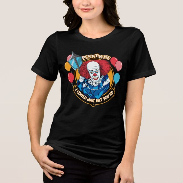 Klassiska Pennywise - Jag kunde bara äta upp dig T Shirt (Framsida)