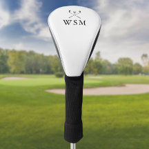 Klassiska personliga monogram golfklubbor