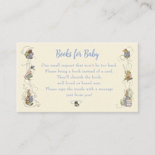 Klassiska Peter Kanin-böcker för bebisar Tilläggskort (Framsida)