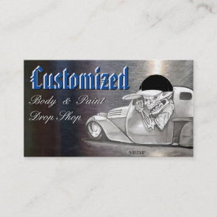 Klassiska Platinum Automotive-Affärskort Visitkort