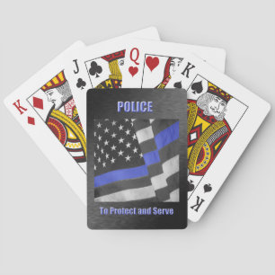 Klassiska poliskort casinokort