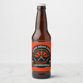 Klassiska Pub-mördare Ölflaska Etikett