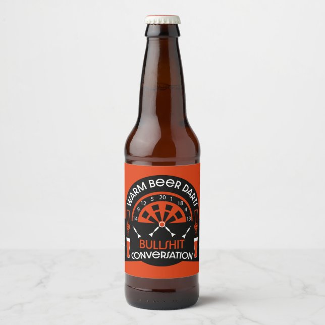 Klassiska Pub-mördare Ölflaska Etikett (Framsida)