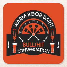 Klassiska Pub-mördare Underlägg Papper Kvadrat