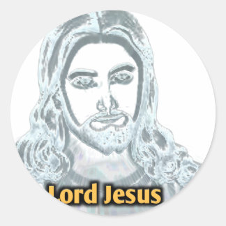 Klassiska runda fästpunkter runt klistermärke