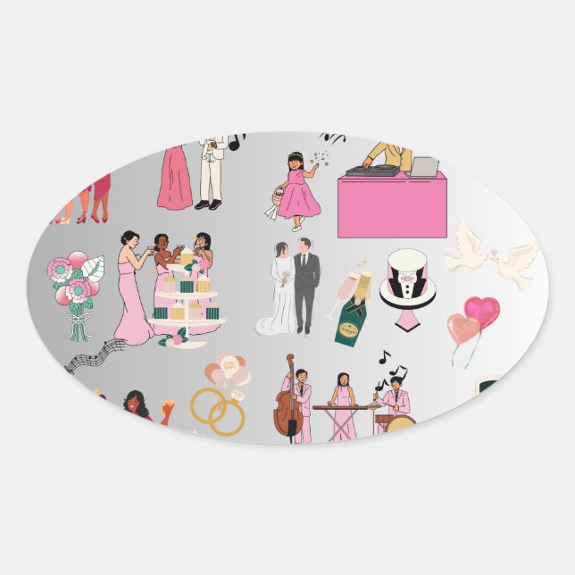 Klassiska runda klistermärken (Framsida)