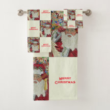 Klassiska Santa Vit Kontrollerar Två Gånger Högtid