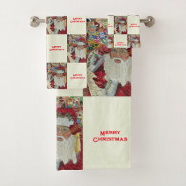Klassiska Santa Vit Kontrollerar Två Gånger Högtid