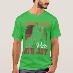 Klassiska spel Rena 90-talsglädje Retro Gamer Nost T Shirt
