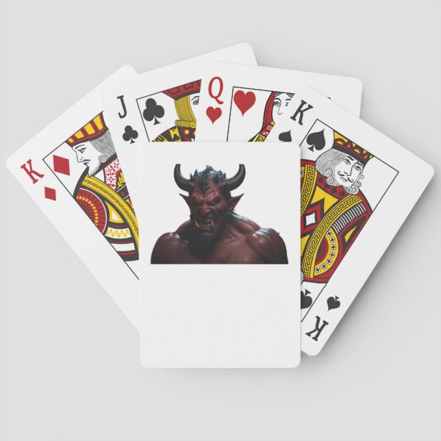 Klassiska spelkort Daemon  (Baksidan)