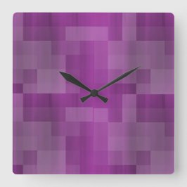 Klassiska stilar Färger Fyrkantig Klocka