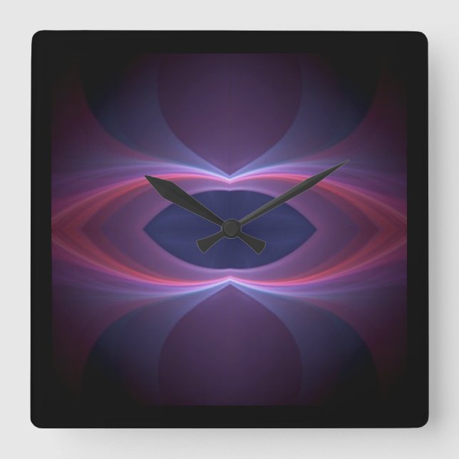 Klassiska stilar färger fyrkantig klocka (Framsida)