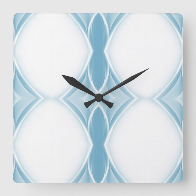 Klassiska stilar Färger Fyrkantig Klocka (Framsida)