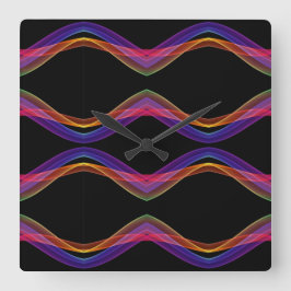 Klassiska stilar Färger Fyrkantig Klocka