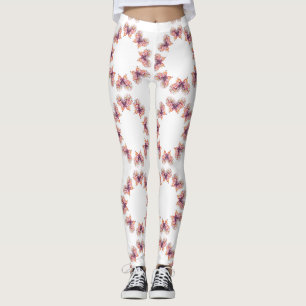 Klassiska stilar Fjärilar Leggings