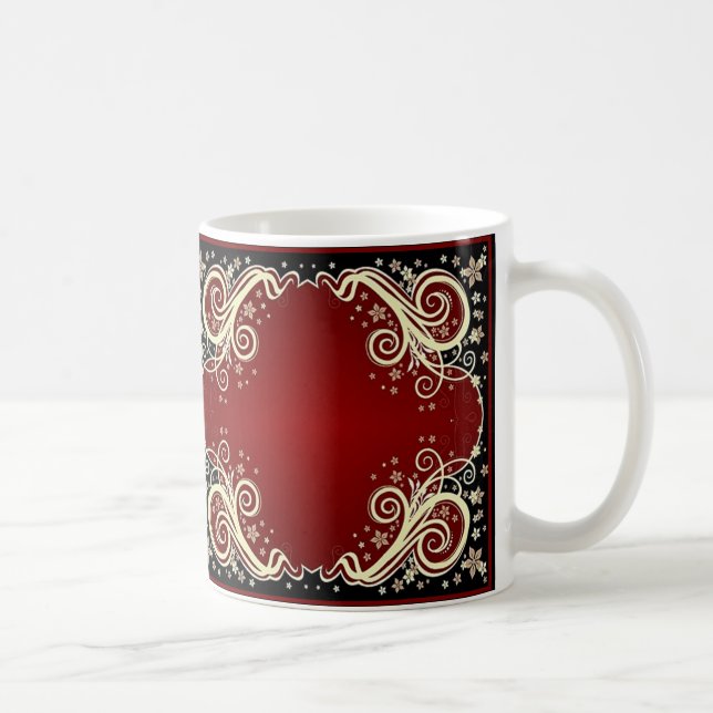 Klassiska stilar med utsirning  kaffemugg (Höger)