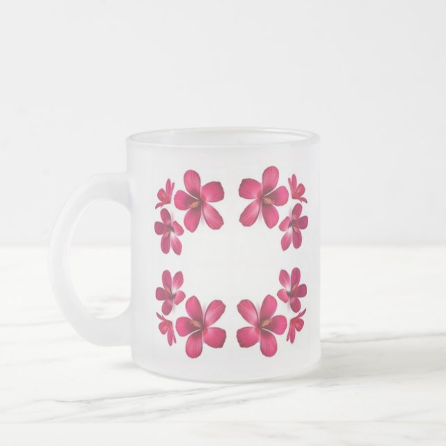 Klassiska stilar med utsirningar frostad glasmugg (Vänster)