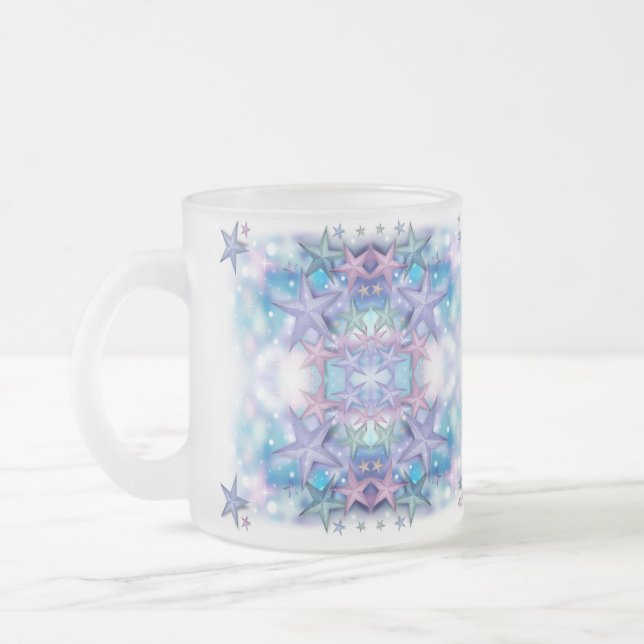 Klassiska Stilar Stars Frostad Glasmugg (Vänster)