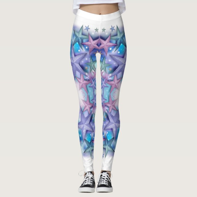 Klassiska Stjärnor Stilar Leggings (Framsida)
