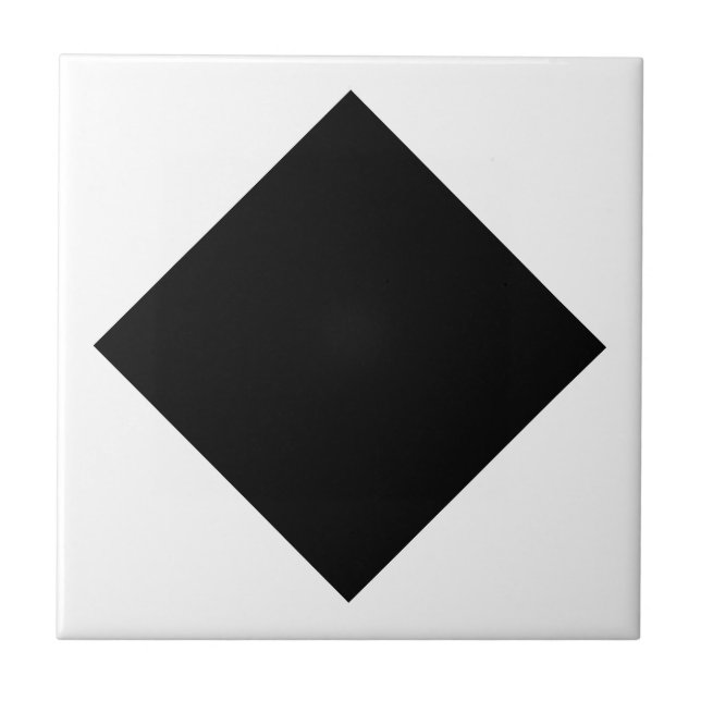 Klassiska, svarta och vita keramiska plattor (Eleg Kakelplatta (Framsidan)
