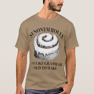 Klassiska synonymer som Grammar som används för T Shirt