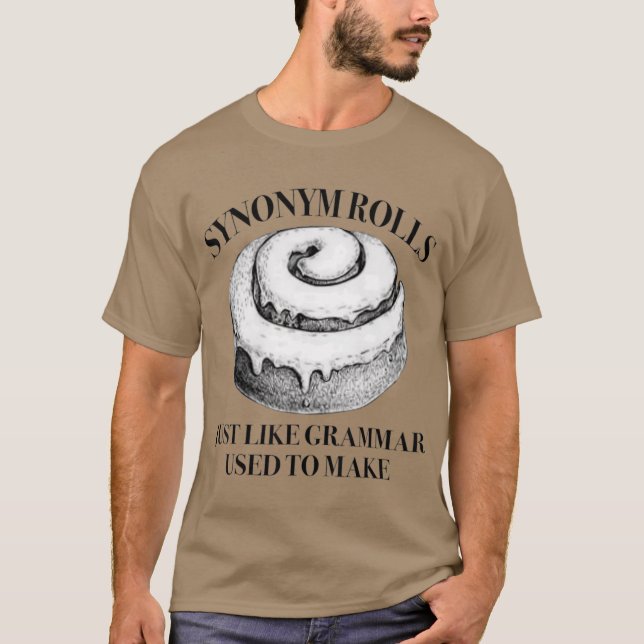 Klassiska synonymer som Grammar som används för T Shirt (Framsida)
